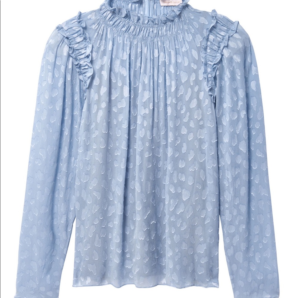 Rebecca Taylor Silk Blouse Size 4